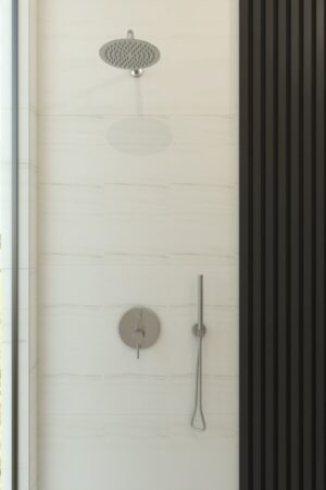 ΚΕΦΑΛΗ ΝΤΟΥΖ linz Φ20 nickel brushed piccadilly