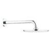 ΒΡΑΧΙΟΝΑΣ ΤΟΙΧΟΥ ΣΤΡΟΓΓΥΛΟΣ 286mm rainshower 28576 grohe