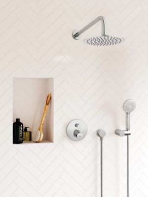 ΒΡΑΧΙΟΝΑΣ toixΟΥ ΣΤΡΟΓΓΥΛΟΣ 40cm idealrain ΧΡΩΜΕ idΕΑl