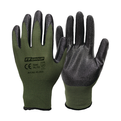 ΓΑΝΤΙΑ ΜΕ ΕΠΙΚΑΛ.ΝΙΤΡΙΛΙΟΥ & ΠΟΛ/ΚΗ ΠΛΕΞΗ, ff group (ΧΑΚΙ/ΜΑΥΡΟ) ΓΑΝΤΙΑ ΜΕ ΕΠΙΚΑΛ.ΝΙΤΡΙΛΙΟΥ & ΠΟΛ/ΚΗ ΠΛΕΞΗ, ff group (ΧΑΚΙ/ΜΑΥΡΟ)