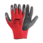 ΓΑΝΤΙΑ ΠΟΛΥΕΣΤΕΡΙΚΑ ΚΑΛΥΜΕΝΑ ΜΕ ΜΑΥΡΟ ΛΑΤΕΞ, benman (ΓΚΡΙ ΚΟΚΚΙΝΟ)