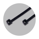 ΔΕΜΑΤΙΚΑ ΜΑΥΡΑ 370mmx7,6mm (100τμχ) benman