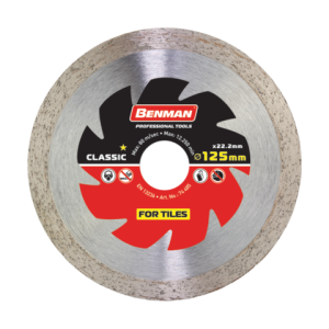 ΔΙΑΜΑΝΤΟΔΙΣΚΟΣ 125 x 1.8 x 10w ΠΛΑΚΙΔΙΩΝ benman