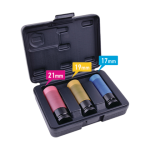 ΚΑΡΥΔΑΚΙΑ Σετ 3τμχ (17,19,21mm) benman