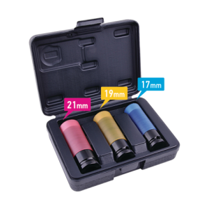 ΚΑΡΥΔΑΚΙΑ Σετ 3τμχ (17,19,21mm) benman