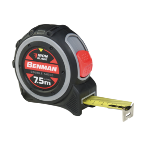 ΜΕΤΡΟ ΡΟΛΟ 5mx25mm iron blade, ΔΙΠΛΗΣ ΟΨΗΣ, benmaΝ