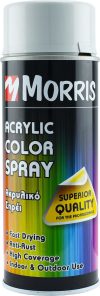 ΣΠΡΕΙ ΧΡΩΜΑΤΟΣ, ΓΥΑΛΙΣΤΕΡΟ ΓΚΡΙ ΑΝΟΙΚΤΟ, morris 400ml ral 7035