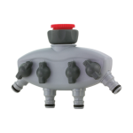 ΒΡΥΣΗΣ ΠΛΑΣΤ.ΔΙΑΝΟΜΕΑΣ ΠΟΤΙΣΜ.με ΣΥΣΤΟΛΗ 3/4΄΄ & 1΄΄ με 4 Εξοδ. benman