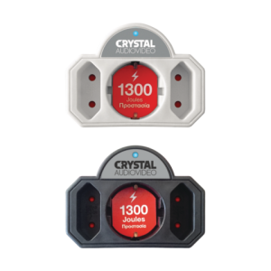 ΠΟΛΥΜΠΡΙΖΟ ΠΡΟΣΤΑΣΙΑΣ 3θ 1300 joules crystal ΛΕΥΚΟ