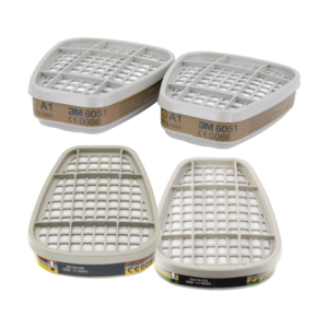 3m ΜΑΣΚΑΣ ΠΡΟΣΤ.ΑΝΤΑΛ/ΚΑ ΦΙΛΤΡΑ ΟΡΓΑΝ.ΑΤΜΩΝ Α1Ρ2 2 τμχ.(6051)