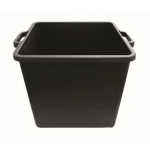 ΚΟΥΒΑΣ 50lt ΠΛΑΣΤ.ΜΑΥΡΟΣ ΤΕΤΡΑΓΩΝΟΣ ΛΑΣΠΗΣ/ΚΟΛΛΑΣ