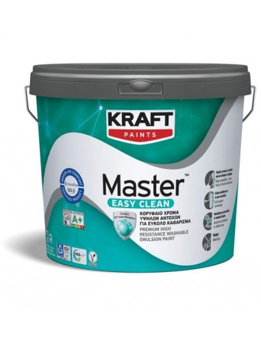 kraft master easy clean semi mat ΛΕΥΚΟ 1lt kraft master easy clean semi mat ΛΕΥΚΟ 1lt