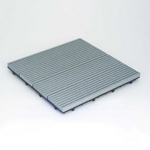 sw ΠΛΑΚΙΔΙΟ deck wpc ΓΚΡΙ 30 χ 30 εκ.