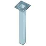 es ΠΟΔΙ ΤΡΑΠΕΖΙΟΥ ΤΕΤΡΑΓ. 25Χ25mm Η700 ΛΕΥ