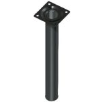 es ΠΟΔΙ ΤΡΑΠΕΖΙΟΥ ΣΤΡΟΓΓΥΛΟ Φ 30mm Η300 ΜΑΥ