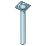 es ΠΟΔΙ ΤΡΑΠΕΖΙΟΥ ΣΤΡΟΓΓΥΛΟ Φ 30mm Η150 ΑΛΜ