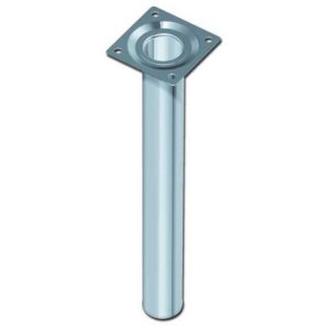 es ΠΟΔΙ ΤΡΑΠΕΖΙΟΥ ΣΤΡΟΓΓΥΛΟ Φ 30mm Η150 ΑΛΜ