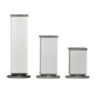 ΠΟΔΙ ΔΙΑΚΟΣΜΗΤΙΚΟ 40Χ40 Η 150mm ΑΛΟΥΜ ΝΙΚΕΛ ΜΑΤ