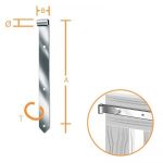 ΜΕΝΤΕΣΕΣ ΑΥΛΟΠΟΡΤΑΣ 300Χ30mm ΓΑΛΒ