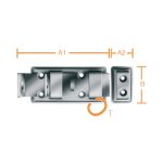 ΣΥΡΤΗΣ ΠΟΡΤΑΣ ΓΙΑ ΛΟΥΚΕΤΟ 120Χ48mm ΓΑΛΒ.