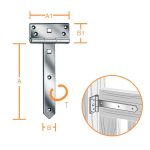 ΜΕΝΤΕΣΕΔΕΣ Τ 200Χ33mm ΓΑΛΒ