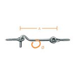 ΜΑΝΤΑΛΟ ΠΑΡΑΘΥΡΟΥ 120mm ΓΑΛΒ