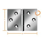 ΜΕΝΤΕΣΕΔΕΣ 40Χ60mm 2τμχ ΓΑΛΒ