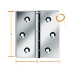 ΜΕΝΤΕΣΕΔΕΣ 40Χ40mm 2τμχ ΓΑΛΒ