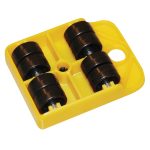 ΒΑΣΗ ΜΕΤΑΦΟΡΑΣ ΤΕΤΡΑΓΩΝΗ Φ25 105Χ80mm 100kg