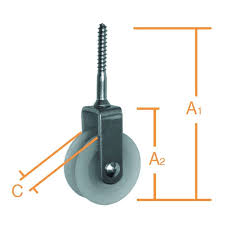 ΡΟΔΑΤΣΑ ΡΟΛΟ ΒΙΔΩΤΗ για ΣΧΟΙΝΙ 30mm 1τμχ(007900190av