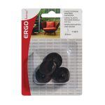 ergo ΤΑΠΕΣ ΕΠΙΠΛΩΝ ΠΛΑΣΤ.ΚΑΡΦΩΤΕΣ Φ22mm 4τμχ ΚΑΦΕ
