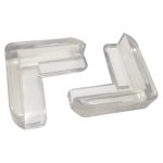 ergo ΠΡΟΣΤΑΤΕΥΤΙΚΑ για ΓΩΝΙΕΣ 41χ41χ15mm 4τμχ ΔΙΑΦΑΝΟ