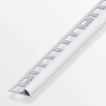 ΠΡΟΦΙΛ pvc ΠΛΑΚ.ΓΩΝ.ΣΤΡΟΓ. 8mm/2.5m ΛΕΥΚΟ