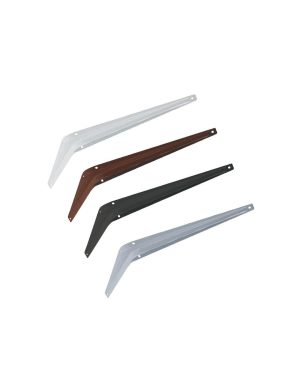 ergo ΓΩΝΙΑ ΣΤΗΡΙΞΗΣ ΡΑΦΙΟΥ "eco" 125Χ150mm ΜΑΥΡΗ