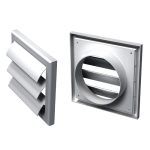 ΠΕΡΣΙΔΑ ΚΛΕΙΣΙΜΑΤΟΣ Φ100mm 154Χ154mm ΛΕΥΚΟ