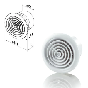 ΕΞΑΕΡΙΣΤΗΡΑΣ ΗΛΕΚΤΡ. Φ100 ΛΕΥΚΟΣ ΟΡΟΦΗΣ με ΠΕΡΣΙΔΑ