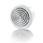 ΕΞΑΕΡΙΣΤΗΡΑΣ ΗΛΕΚΤΡ. Φ125 ΛΕΥΚΟΣ ΟΡΟΦΗΣ με ΠΕΡΣΙΔΑ