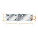 ΜΕΝΤΕΣΕΣ ΔΙΠΛΟΣ 160Χ35mm ΓΑΛΒ.