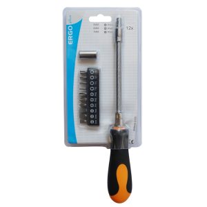 ergo ΚΑΤΣΑΒΙΔΙ ευκαμπτο με μυτες ΣΕΤ 12τμχ