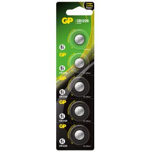 ΜΠΑΤΑΡΙΑ ΛΙΘΙΟΥ gp cr1220 3v 36ΜΑΗ