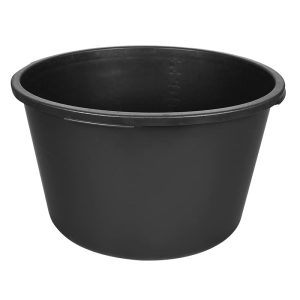 bor ΚΟΥΒΑΣ 90lt ΣΤΡΟΓΓΥΛΟΣ ΟΙΚΟΔΟΜΗΣ με ΔΟΣΟΜΕΤΡΗΤΗ ΜΑΥΡΟΣ