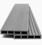 np deck wpc ΠΕΡΙΦΡΑΞΗΣ με ΔΙΠΛΟ ΧΤΕΝΙ 20χ120mmχ3.60m grey 5055