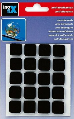 inofix ΑΝΤΙΟΛΙΣΘΗΤΙΚΑ ΑΦΡΩΔΗ 17 x 17 mm aytok/ta ΜΑΥΡΟ 4030 3