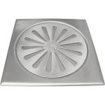 ΣΧΑΡΑΚΙ ΤΕΤΡΑΓΩΝΟ 100*100 ΑΣΦΑΛΕΙΑΣ inox