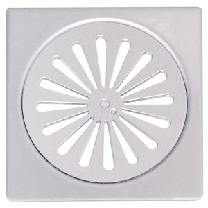 ΣΧΑΡΑΚΙ ΤΕΤΡΑΓΩΝΟ 120*120 ΑΣΦΑΛΕΙΑΣ inox 304 aqua drain 10 0288