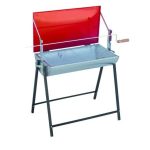 ΨΗΣΤΑΡΙΑ ΚΑΡΒΟΥΝΟΥ ΓΑΛΒ.ΟΒΑΛ Μ67 χ Π37cm με ΚΑΠΑΚΙ ΚΟΚΚΙΝΟ