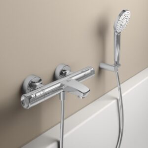 ΜΠΑΤΑΡΙΑ ΛΟΥΤΡΟΥ ceratherm t ΘΕΡΜΟΣΤΑΤΙΚΗ ΜΟΝΟ ΚΟΡΜΟΣ ΧΡΩΜΕ ideal